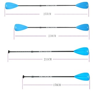 Pagaie pliable Okhealing pour kayak, 2,1-3 m, pagaie légère en aluminium pour SUP, pour les lacs, les rivières et les loisirs - Product Image 2