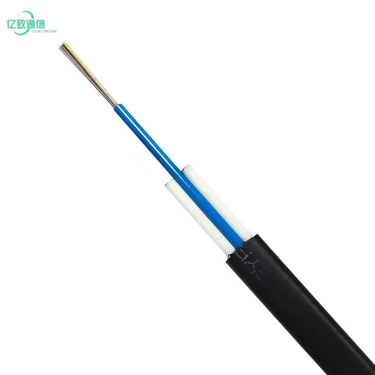 YIZHI Ống Đơn Vị FTTH 8 Bán Chạy G657D 2 4 6 8 12 24 Lõi Cáp Sợi Quang GYFXTBY