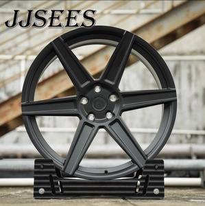 JJSEES - Llantas de Aleación de Aluminio Personalizadas para Automóviles, 18, 19, 20, 21 Pulgadas, 5x114.3, Cóncavas Profundas, Forjadas, Monobloque, para Masarati, Ferrari - Product Image 2