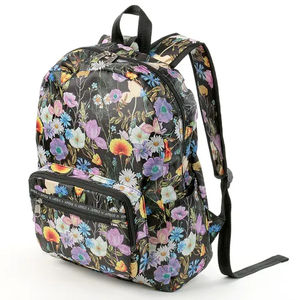 Double Zipper Fashion <b>Backpack</b> <b>Large</b>-capacity Breathable Lightweight Unisex Hot-selling Waterproof Durable Polyester Travel - Product Image 1