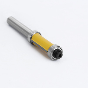 Carbide Tipped <b>Router</b> <b>Bit</b> Straight Cut <b>Round</b> Shank Woodworking Milling Cutter High Speed Steel Shaft - Product Image 3