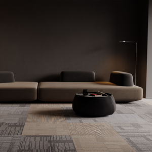 Moquette en dalles de haute qualité pour bureau, modulaire, économique, commerciale, avec support en PVC, antidérapante, écologique, pour hôtel et salon - Product Image 1