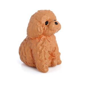 Venta al por mayor sólido PVC simulación estatua modelo Animal figuras lindo gato perro Animal figuritas Juguetes - Product Image 4
