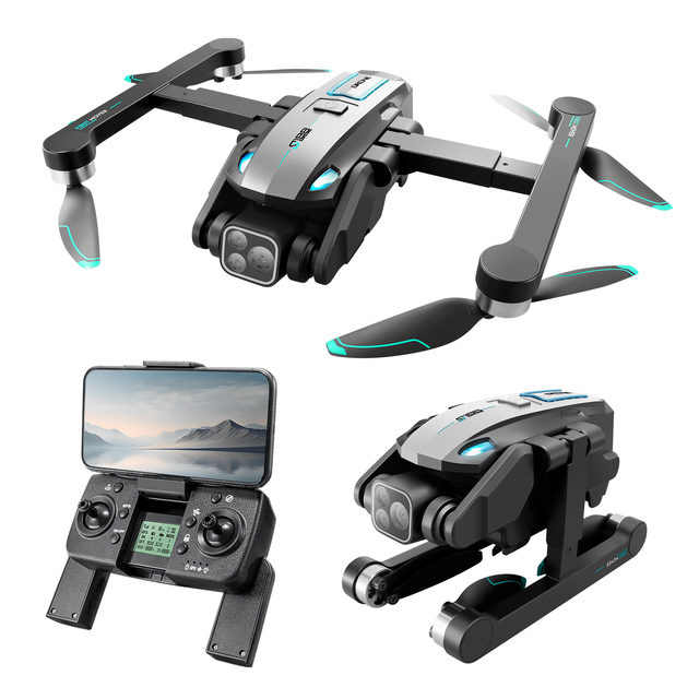 S188 Drone 8k Gps Hd Professional Camera Optical Flow Positioning Obstacle Avoidance Brushless Motor Foldable Quadcopter Drone