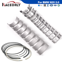 طقم إعادة بناء المحرك RACEORLY 11217640165 11127620697 مع حشية عمود المرفق وتوقيت لسيارات BMW N20 N26 20i 28i سعة 2.0 لتر