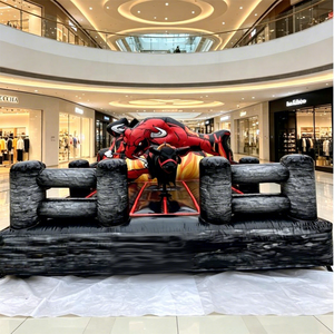 Toro Mecánico Inflable Certificado EN14960, Material de PVC, Tamaño Personalizable, Uso Comercial en Exteriores, Rodeo - Product Image 1