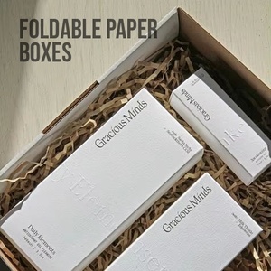 OEM Green Shipping Cartons Foldable Flat Shipping Design Recyclable Corrugated Board Custom Cosmetic Packaging Box - Product Image 2