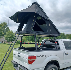 Nhà Máy Giá Ánh Sáng Trọng Lượng Trên Mái Nhà Lều Nhôm Cắm Trại Xe Mái Lều Cứng Tường Cứng Vỏ Mái Hàng Đầu Lều Cho Xe - Product Image 4