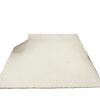 Tapis personnalisé en tissu polyester imitation fourrure de lapin, luxueux, moderne, moelleux, pour salon, grands tapis d'appoint
