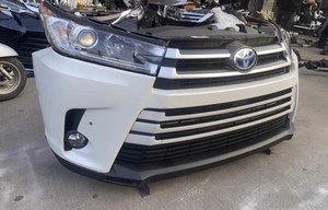<span class=keywords><strong>Pare</strong></span>-chocs d'occasion avec feux de brouillard LED et phares 521190E938 521290E030, partie <span class=keywords><strong>avant</strong></span> pour Toyota Highlander 2018 - Product Image 4