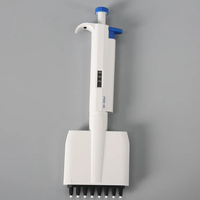 Pipette de laboratoire électronique BIOSTELLAR, multicanal, volume réglable, vente directe d'usine