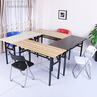 Table pliante de bureau moderne, bon marché
