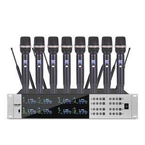 RAKAVA RH-3200 <b>Wireless</b> Microphone System Handheld Dual Channel Stage Performance Karaoke <b>Mic</b> With Receiver - Product Image 2