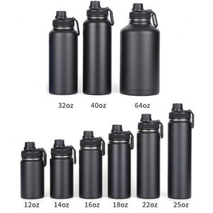 32Oz Insulated Metal Large Vacuum <b>Flasks</b> Stainless Steel Water Bottle Sports Travel Adults Camp Portable Cup - Product Image 3