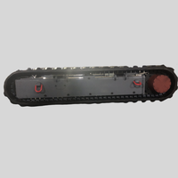 Oferta Especial: Conjunto de Tren de Rodaje de Goma de Alta Resistencia con Capacidad de Carga de 2 Toneladas para Plataformas de Perforación y Equipos, Piezas de Maquinaria Duraderas