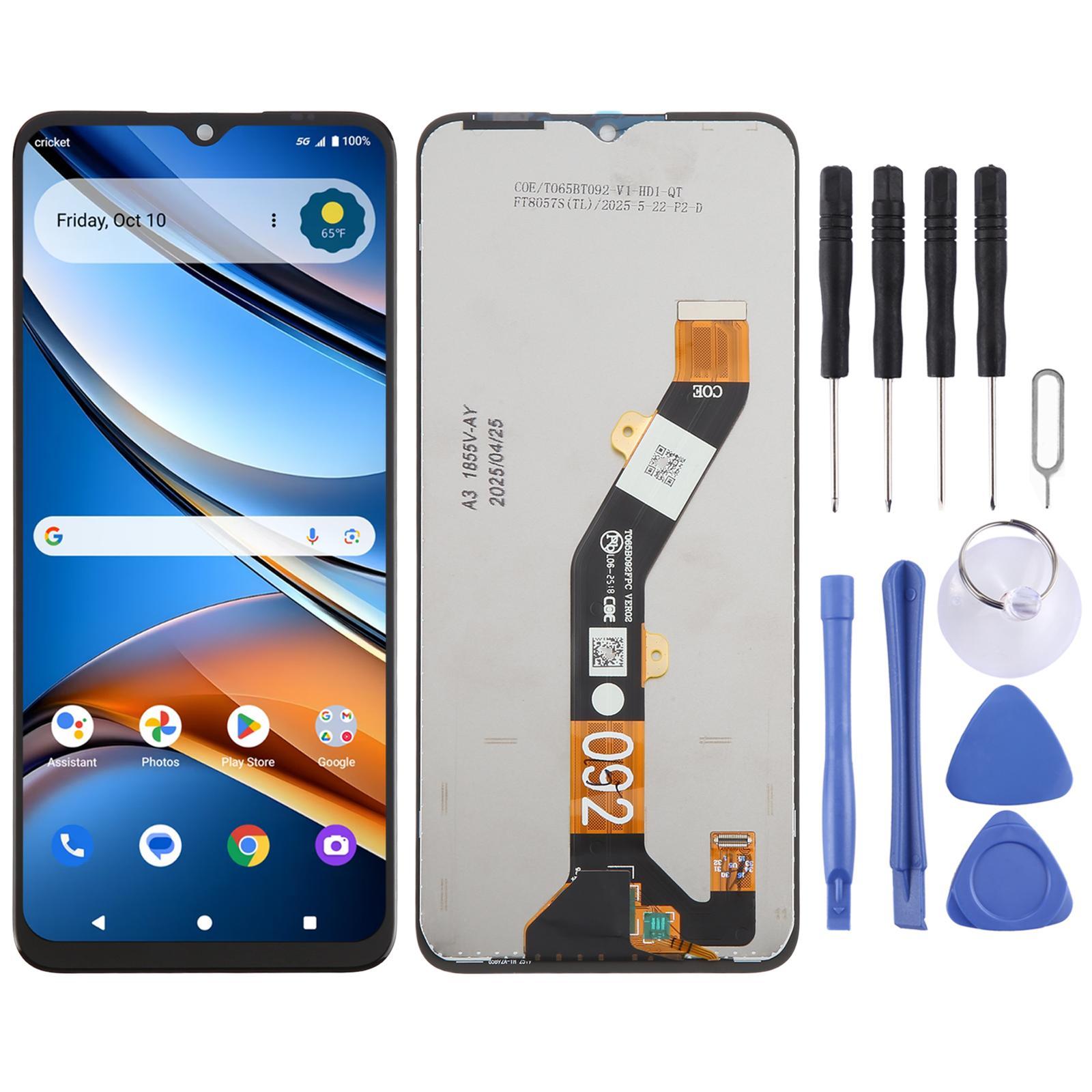 Mobile <strong>Phone</strong> LCDs <strong>Repair</strong> LCD Touch <strong>Screen</strong> Display Assembly for Cricket Icon <strong>2026</strong> U656AC Replacement Digitizer With Frame