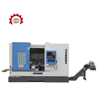 Tour-fraiseuse CNC TCK600DY/1000, broche A2-8, alésage 86 mm, tourelle motorisée BMT55 à 12 stations avec axe Y et réglage d'outils