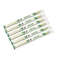 Tek kullanımlık bambu ahşap chopstickler sızdırmaz ambalaj makine