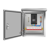 Boîte de distribution d'énergie extérieure en acier inoxydable personnalisée, équipement électrique, boîte MCB, tableau de distribution pour l'industrie