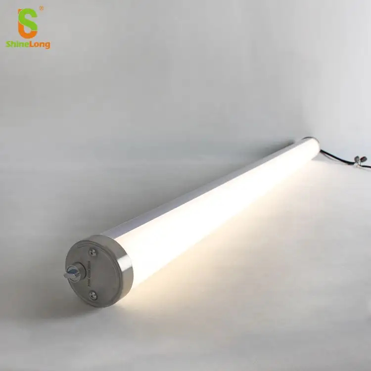 TUV ENEC Listed IP69K LED Tri-proof Light waterproof poultry lamp anti ammonia 1.5M 60W