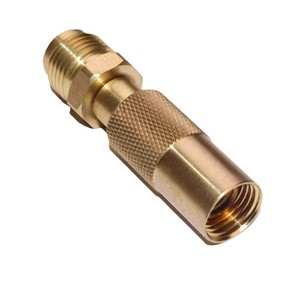 Adaptador de latón para gas propano, para parrilla de mesa Blackstone de 17 o 22 pulgadas, accesorio para barbacoa y cocina al aire libre, resistente a la corrosión - Product Image 1