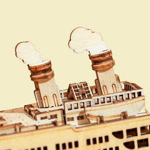 Robotime US Warehouse DIY Assembly <strong>Cruise</strong> <strong>Ship</strong> Model TG306 Educational <strong>Toys</strong> 3D Wooden Puzzle - Product Image 6