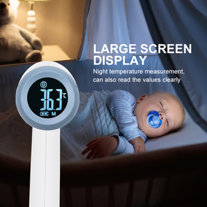 Termômetro digital infravermelho com certificação ce, medidor de temperatura eletrônico de contato com testa para bebês - Product Image 5