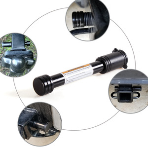 Verrou de remorque en acier au carbone de 5/8 pouces, verrou à clé pour attelage de 2 pouces, accessoires de voiture - Product Image 4