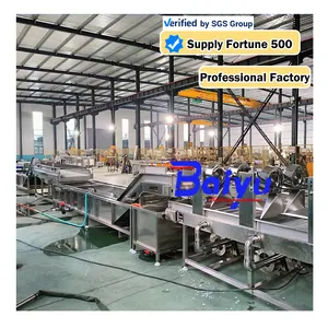 Baiyu Fortune 500 Supplier Air Bubble Fish Shrimp Oyster Onion Seaweed Seafood Washer Cleaner Cleaning Shrimp Washing Machine