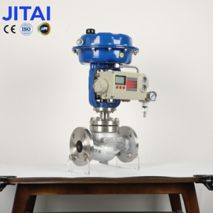 Customizável de alta temperatura controle pneumático globo válvula diafragma atuador vapor controle válvula para gás mídia OEM produto - Product Image 1