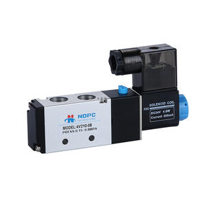 Válvula Solenoide Neumática 4V210-08 DC24V, Válvula de Control 4V310-10, Válvula de Dos Posiciones y Cinco Vías 4V410-15 AC220V - Product Image 1