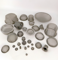 Tutup Filter Saringan Kawat Logam Stainless Steel Pompa Lubang Persegi