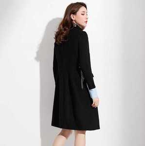 Tessitura del collare del vestito di autunno e di inverno delle nuove donne di <span class=keywords><strong>lana</strong></span> di colore solido delle donne della maglia senza maniche <span class=keywords><strong>cappotto</strong></span> di <span class=keywords><strong>lana</strong></span> delle donne T-shirt - Product Image 2