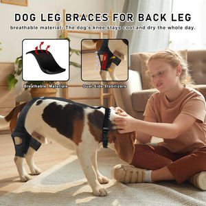Dog Knee Brace for Torn Acl Hind Legs Protector Pet Dog Leg Braces for Back Leg Hip Joint Support Lick Sleeve Dog Knee Brace - Product Image 4