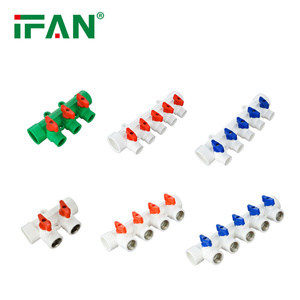 IFAN水道管2-5ウェイプラスチックチューブパイプと継手めねじpprパイプ継手バルブマニホールド - Product Image 4
