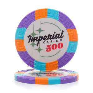 Fichas de Póker con Bandeja, Suministros para Casino, Paquete de 25 Unidades - Product Image 1