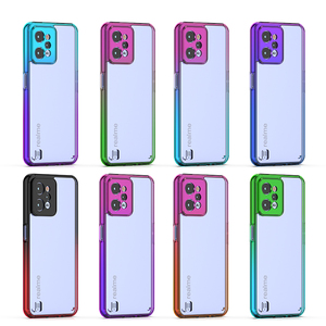 Coque transparente transparente en tpu pour <span class=keywords><strong>Realme</strong></span> <span class=keywords><strong>C31</strong></span> C30s C33 9i 5G 50i Prime, <span class=keywords><strong>prix</strong></span> d'usine, changement progressif de couleur - Product Image 2