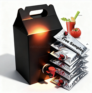 Emballage personnalisé biodégradable en huile de palme, sac en boîte, sac pour sirop, sac pour sirop de <span class=keywords><strong>coca</strong></span>, sac pour eau - Product Image 4