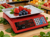 Báscula Electrónica de Precisión de 30 kg/40 kg, Báscula Digital Comercial para Supermercados, Frutas y Verduras