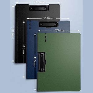 A4 có thể gập lại chất kết dính 360 độ đen clipboard thư mục với lưỡng kim Clip văn phòng văn phòng phẩm - Product Image 4