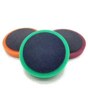 Factory Supply car care products 6inch durable sponge heavy cutting polishing pad for car