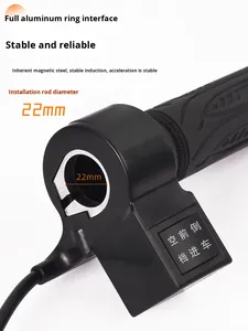 ABS Material Long Handlebar Electric Four-Wheel Vehicle Universal Tricycle <strong>Speed</strong> <strong>Control</strong> <strong>Forward</strong> <strong>Reverse</strong> Motorcycle Accessories - Product Image 5