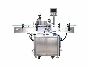 Machine d'étiquetage automatique industrielle pour bouteilles, bocaux et contenants d'emballage - Product Image 4