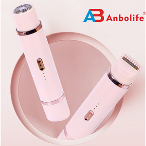 Anbolife <span class=keywords><strong>Rasoir</strong></span> électrique à double tête Lady Underarm Épilateur pour tout le corps <span class=keywords><strong>Rasoir</strong></span> pour pièces intimes privées <span class=keywords><strong>Rasoir</strong></span> à raser - Product Image 3