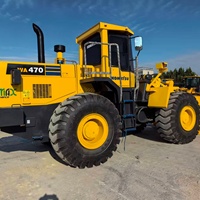 Cargadora Komatsu WA470 Usada a Bajo Precio, Equipo de Construcción Pesada, Cargadora de Ruedas en Buenas Condiciones y Más Potente en Venta