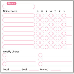 Tableaux de tâches magnétiques pour tableau blanc avec marqueurs magnétiques ; Horaires quotidiens sur le réfrigérateur ; Menu hebdomadaire des tâches ménagères - Product Image 4