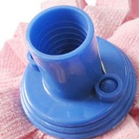 Mât en aluminium Têtes de vadrouille en plastique microfibre réutilisables à séchage rapide et hautement absorbantes