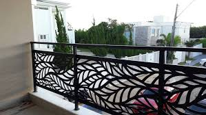 Écran de confidentialité en métal découpé au laser CNC pour balcon extérieur et intérieur, service de modélisation 3D inclus - Product Image 5