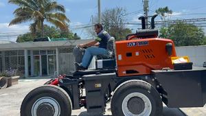 משאית מלגזה משאית <span class=keywords><strong>8t</strong></span> 4 כונן גלגל עבור כל שימוש בכבישים - Product Image 5