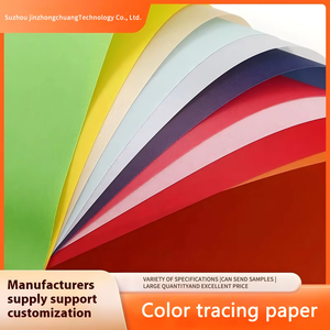 Papier calque semi-transparent coloré de haute qualité, en pâte vierge avec revêtement en résine, recyclable pour les dessins de conception <span class=keywords><strong>et</strong></span> le calque de palmiers - Product Image 2